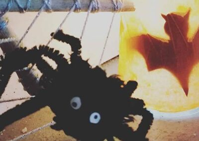Family Halloween Art and Craft